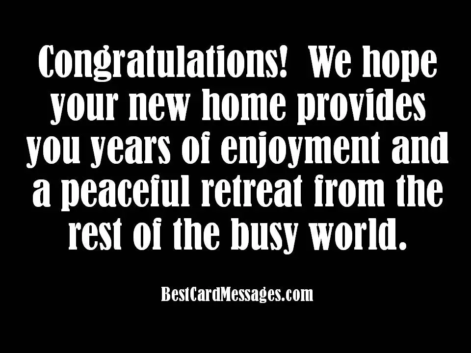 Featured image of post New Home Buyer Congratulations